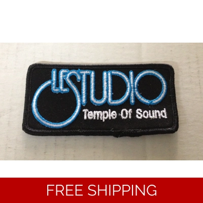 Le Studio Embroidered Patches W & B B Rim Front Logo TOS